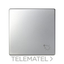 SIMON - TECLA LUZ 82 ALUMINIO MATE