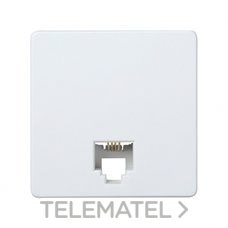 SIMON - T. TELEFONO RJ11 45X45 B.NIEVE