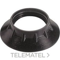 SOLERA - ARANDELA P/LAMPARAS E14 NEGRO
