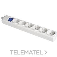 SOLERA - BASE SUPERFICIE 6XSCHUKO C/ INT.