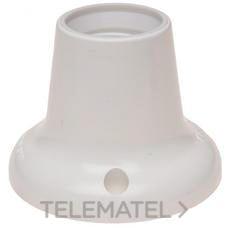 SOLERA - PORTALAMPARAS RECTO E27 BLANCO