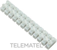 TEKOX - REGLETA CONEX. 12 BORNAS 16MM² BLANCO