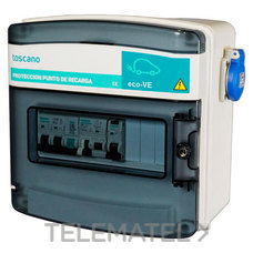 TOSCANO - CUADRO MONT.V.E. 2X32A T15 C/SCH.
