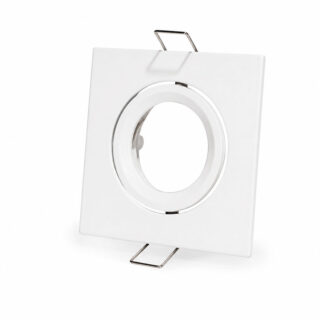 VARIOS - ARO EMP. GU10 BASC. BLANCO METALARC