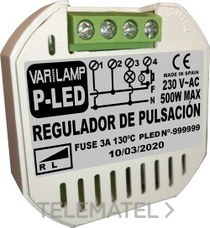 VARILAMP - DIMMER CAJA UNIV. PRINC. FASE 500W