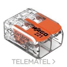 WAGO - TERMINAL CONEXION 2X4 MM²