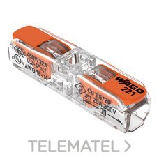 WAGO - TERMINAL CONEXION 2X4 MM² EN LINEA