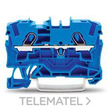 WAGO - BORNA CARRIL 1-1 4MM² AZUL