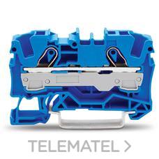 WAGO - BORNA CARRIL 1-1 6MM² AZUL