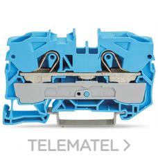 WAGO - BORNA CARRIL 1-1 10MM² AZUL