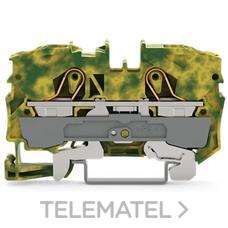 WAGO - BORNA CARRIL 1-1 10MM² TIERRA