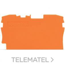 WAGO - PLACA FINAL BORNA CARRIL 1-1 4MM² NAR.