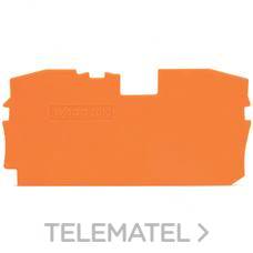 WAGO - PLACA FINAL BORNA CARRIL 1-1 10MM² NAR.
