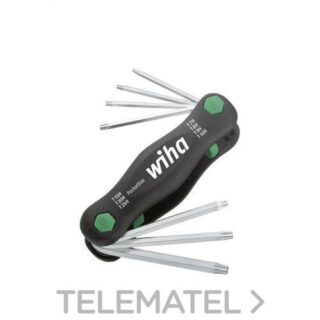 WIHA - JUEGO 7 LLAVES TORX H PLEGABLE