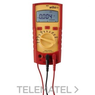 WIHA - MULTIMETRO 1000VAC/DC TRMS