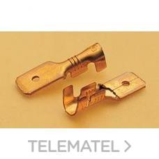 XB COMPONENTS - TERMINAL DESN. FASTON MACHO 6.3 1-2.5MM²