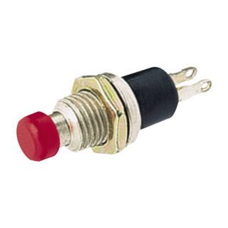 ELECTRO DH - PULSADOR 1 NA 0,5A Ø7MM NEGRO