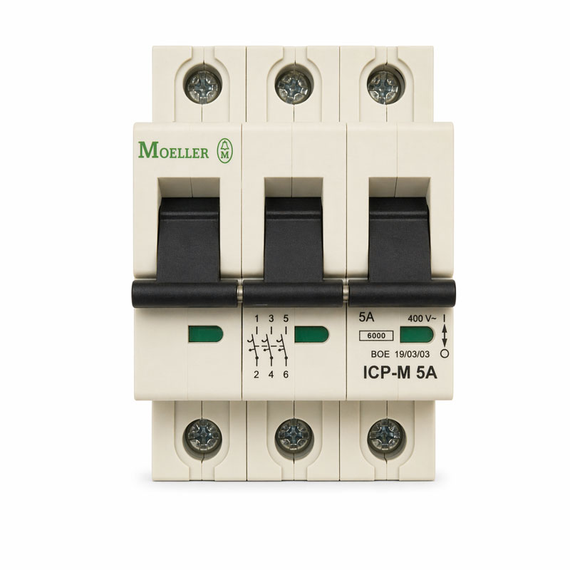 EATON - AUTOMATICO 3X5A CURVA ICP-M
