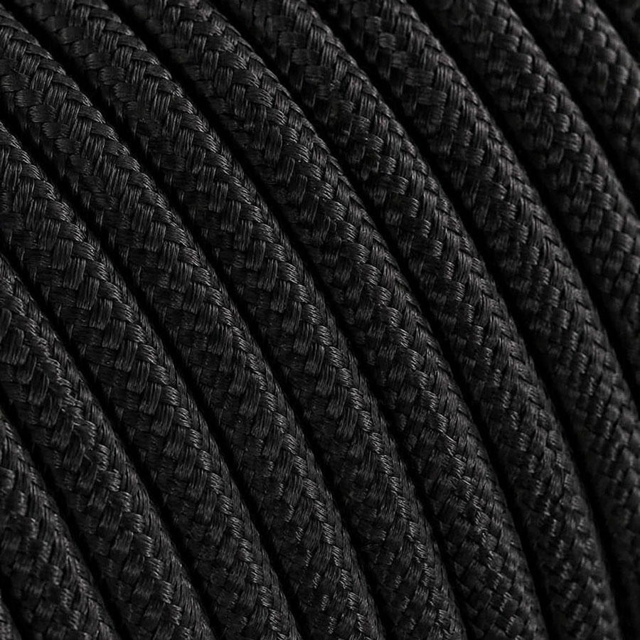 CABLES ESPEC - ML MANGUERA TELA NEGRA 2X1 MM²
