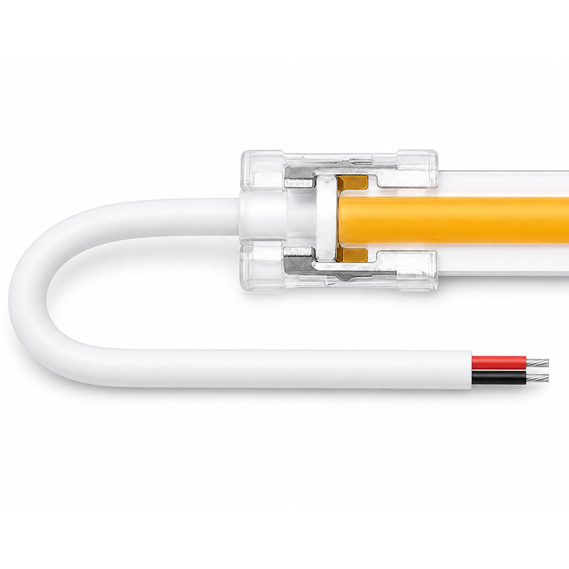 ILUMINIA - CONEX. TIRA LED COB 24V 2 PIN 8MM C/CABLE