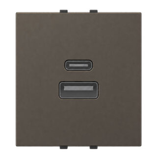 NIESSEN - CARGADOR 2XUSB A+C 5VDC ZENIT ANT.