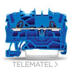 WAGO - BORNA CARRIL 1-1 2,5MM² AZUL - Imagen 2