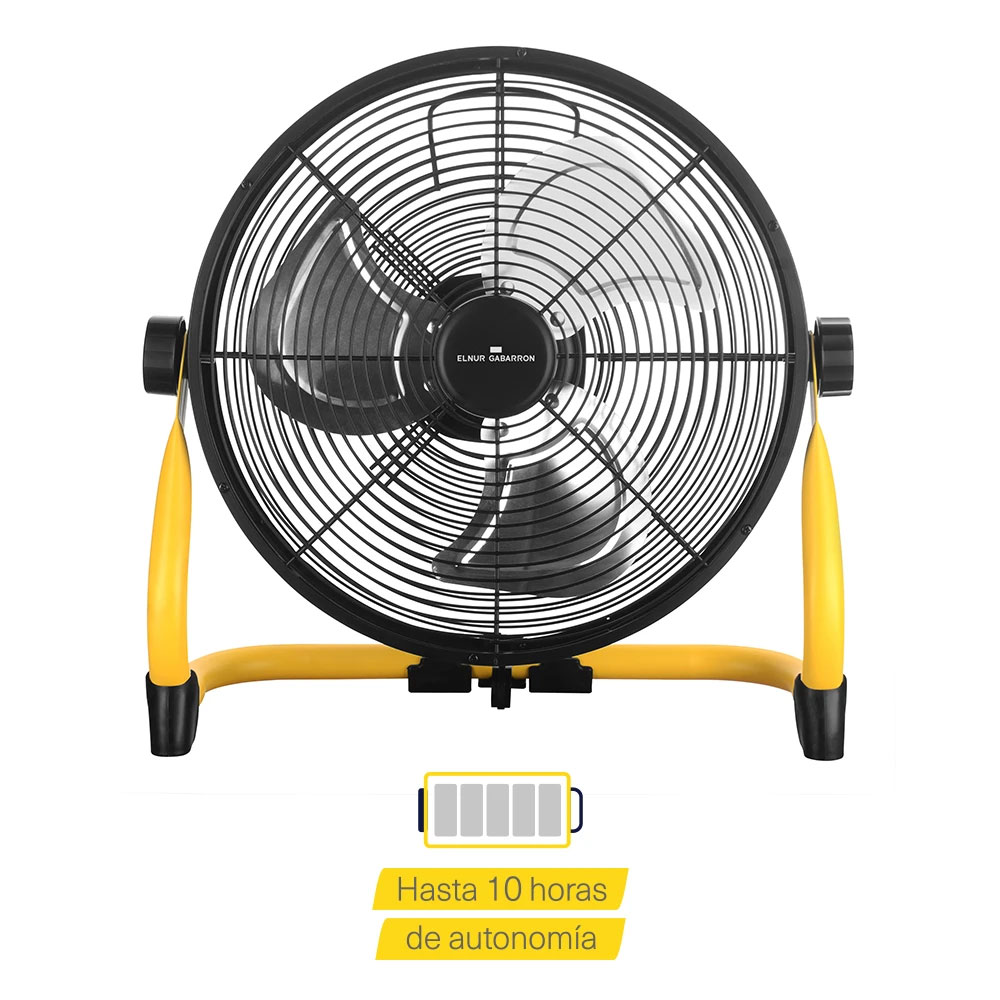 ELNUR GABARRON - VENTILADOR VENSO SUELO / PARED C/BATERIA - Imagen 2