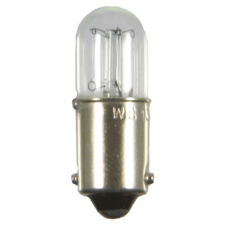 LAMPARAS - LAMPARA SEÑAL TUBULAR 6V 0.6W BA9S