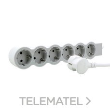 LEGRAND - REGLETA 6XSCHUKO 1,5M 3X1.5MM²