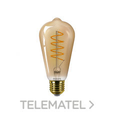 PHILIPS - LAMP. LED ST64 GOLD E27 4W 1800K REG.