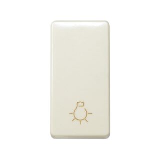 SIMON - PULSADOR LUZ 27 22.5X45 B.MARFIL