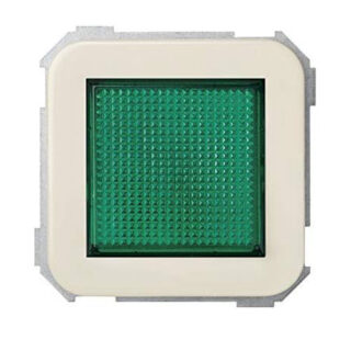 SIMON - SEÑALIZADOR E10 VERDE 31 B.MARFIL