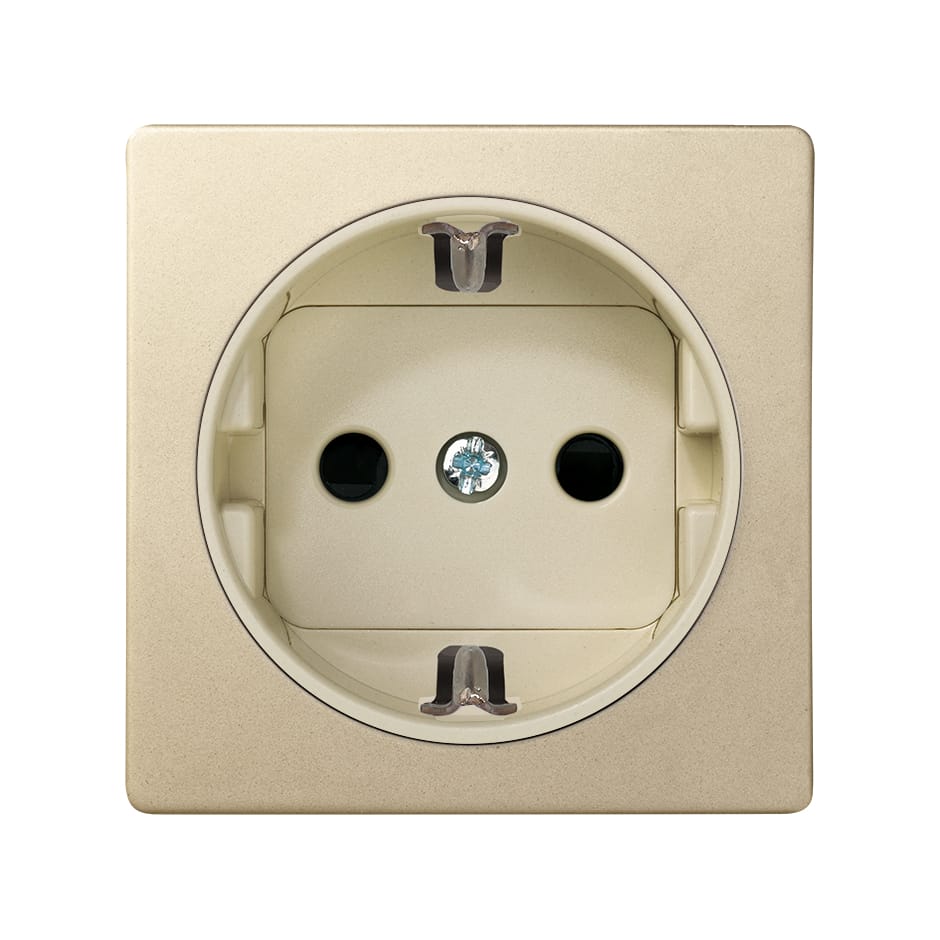 SIMON - TAPA BASE SCHUKO 82 CAVA-MARFIL