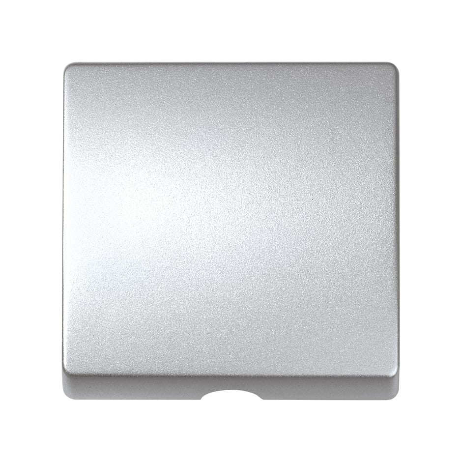 SIMON - TAPA SALIDA HILOS 82 ALUMINIO