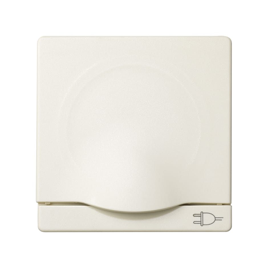 SIMON - TAPA SCHUKO ARTICULADA 82 B.MARFIL