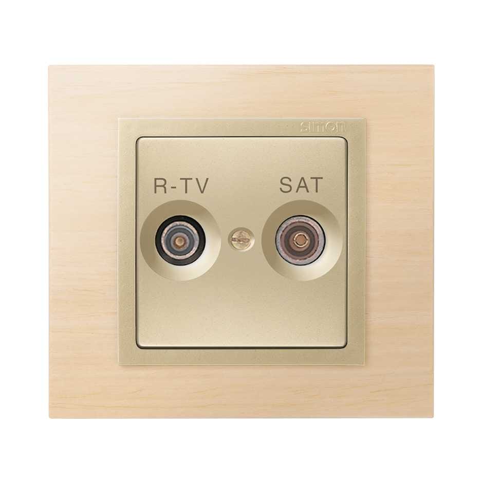 SIMON - PLACA R-TV+SAT 82 CAVA MATE - Imagen 2