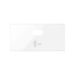 SIMON - TAPA CARGADOR 1XUSB 100 BLANCO