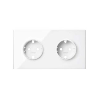 SIMON - KIT FRONT 100 2 E 2 BASES BLANCO