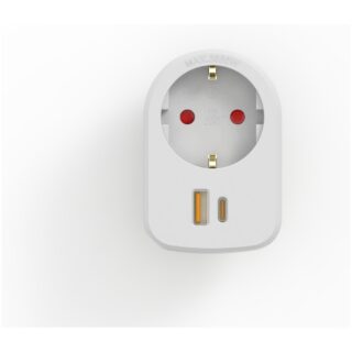 SIMON - ADAPTADOR 1 SCHUKO + 2 USB